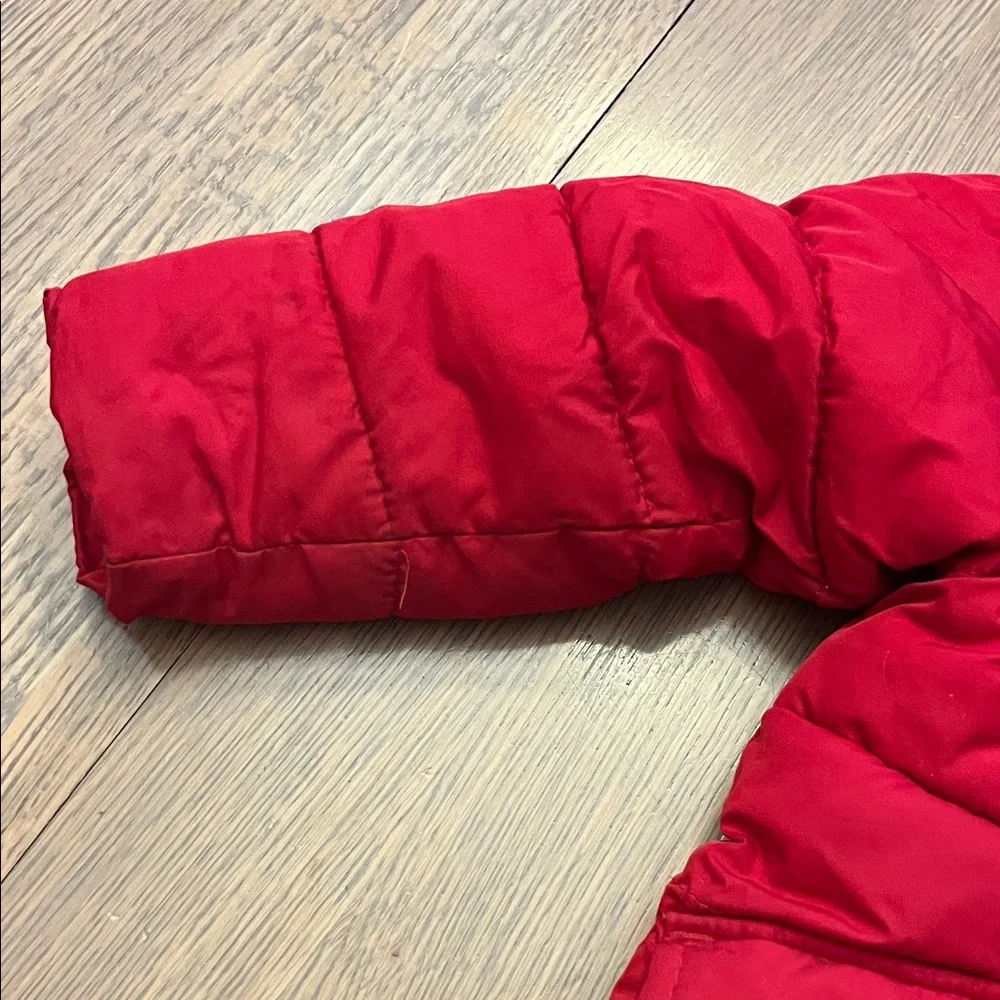GAP Bright Red Kids Puffer Jacket